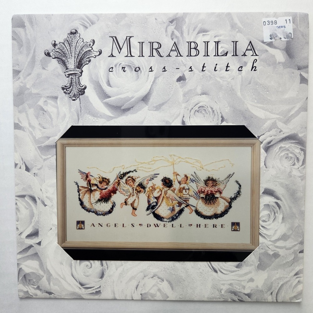 Mirabilia Cross Stitch Pattern Angel Proclamation 1996‎ MD25 NEW Sealed OOP